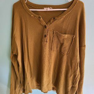 Madewell Waffle Henley